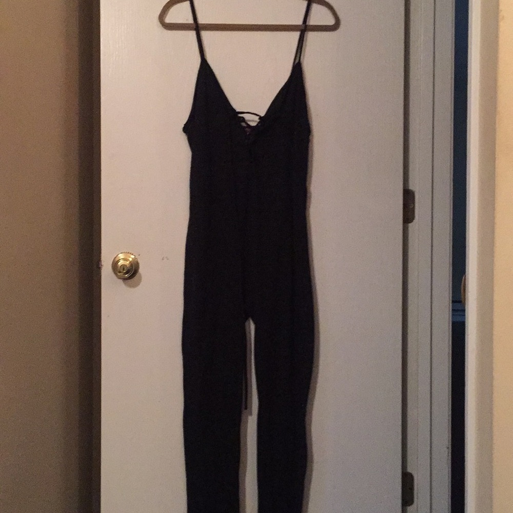 Charcoal Gray Jump Suit
